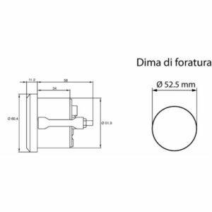 TERMOMETRO TEMPERATURA ACQUA ELETTRICO - AMA RICAMBI - 01914 - immagine 4