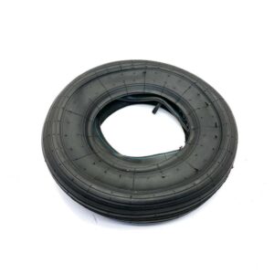 PNEUMATICO RIGATO 4.80 / 4.00 x 8' A 4 TELE CON CAMERA D'ARIA - AMA RICAMBI - 05515 - immagine 1