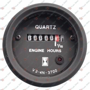 STRUMENTO CONTAORE ELETTRICO DA 10 A 28V. DIAMETRO 52 mm. - AMA RICAMBI - 24444 - immagine 3
