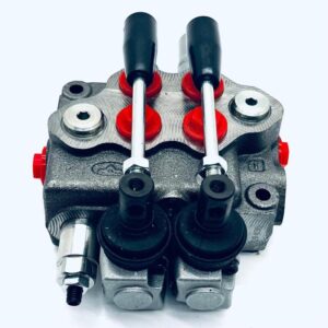 2 LEVER HYDRAULIC DISTRIBUTOR 3/8 "(1 DE + 1 DE FLOAT) - AMA RICAMBI - 58503 - Image 3