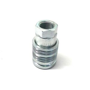 FEMALE QUICK COUPLING PUSH-PULL 1/2 " WITH VALVE - AMA RICAMBI - 75815 - Image 1