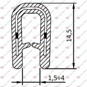 SHEET METAL COVER GASKET - AMA RICAMBI - 89048 - Image 2