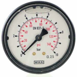 PRESSURE GAUGE 0-25 BAR DIAMETER 63 REAR CONNECTION 1/4" = 13 mm. - AMA RICAMBI - 93565 - Image 3