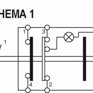 HAZARD LIGHTS SWITCH - AMA RICAMBI - I36006 - Image 3