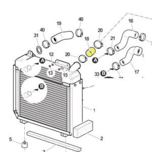 UPPER RADIATOR SLEEVE - BCS - 551A2020 - Image 1