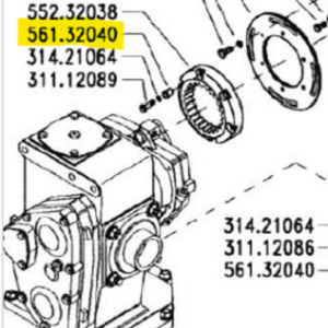 DRIVE JOINT BUSHING - BCS - 56132040 - Image 2