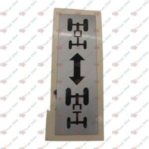 DOUBLE TRACTION SCHEME STICKER - BCS - 58073857 - Image 1