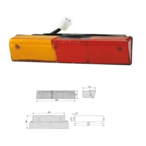 FANALINO POSTERIORE SINISTRO TIPO FIAT 5124115 - COBO - 1009441 - immagine 2
