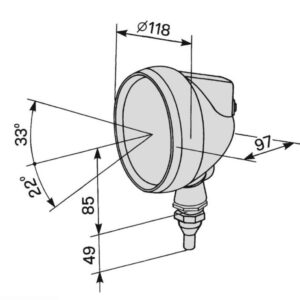 HALOGEN WORKLIGHT WITH SWITCH - COBO - 1014370 - Image 3