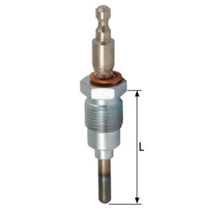 12V PREHEATER SPARK PLUG. LONG TYPE - CERMAG - 10452 - Image 1