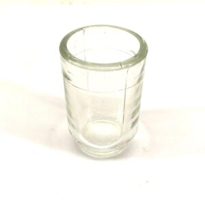 FEEDING PUMP GLASS TRAY DIAMETER 36 LENGTH 53 mm. - CERMAG - 11330 - Image 1