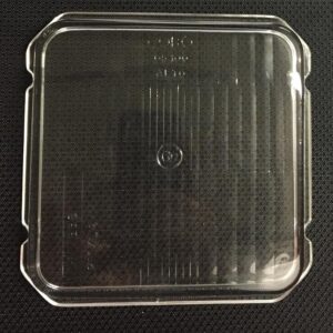 COBO SQUARE HEADLIGHT GLASS - CERMAG - 35025 - Image 1