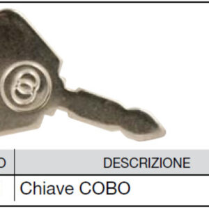 KEY FOR PANEL TYPE COBO STANDARD - CERMAG - 35201 - Image 1