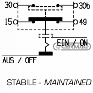 DOUBLE TRACTION ENGAGEMENT SWITCH - CERMAG - 36233 - Image 3