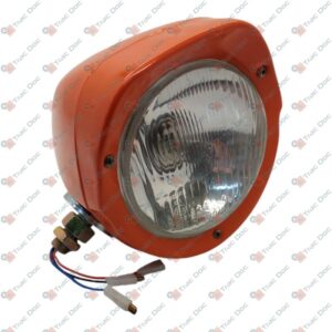LEFT FRONT HEADLIGHT OLD STYLE FIAT SERIE ORO AND DIAMANTE TYPE - CERMAG - 37193 - Image 1