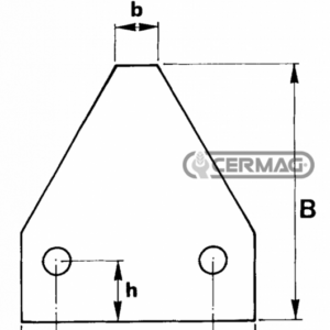 SECTION RIBBED BLADE TYPE BCS SERIES 622 - CERMAG - 45001 - Image 4
