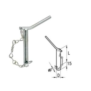 PERNO DI TRAINO 25x130 mm - CERMAG - 51132 - immagine 1