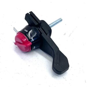 HAND ACCELERATOR LEVER WITH PETROL ENGINE STOP SWITCH - CERMAG - 60326 - Image 1