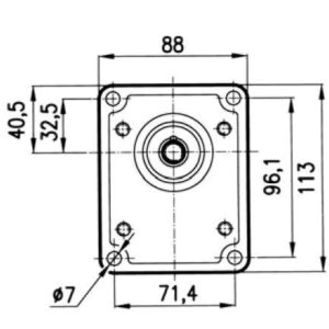 HYDRAULIC OIL PUMP - CERMAG - 80968 - Image 3