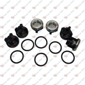 KIT 6 VALVOLE CON ANELLI OR POMPE ANNOVI REVERBERI AR303 - AR403 - CERMAG - 911940 - immagine 1