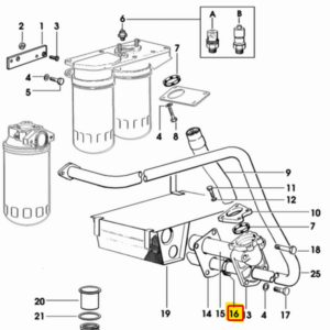 SEAL RING 22.8x32.2x6.3x4.7 mm. HYDRAULIC PUMP SUCTION PIPE - AFTERMARKET - 0.255.8253.0/60 - Image 2