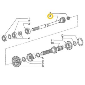 MAIN SHAFT CLUTCH - AFTERMARKET - 00005720 - Image 1
