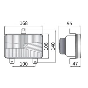 HEADLIGHT - AFTERMARKET - 3713799M91 - Image 2
