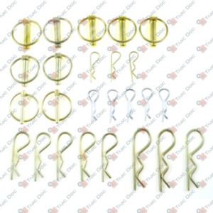 ASSORTMENT OF 25 PINS AND COTTER PINS - AFTERMARKET - 50799591 - Image 1