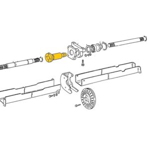 BRAKE DISC SHAFT - AFTERMARKET - 5143487 - Image 1