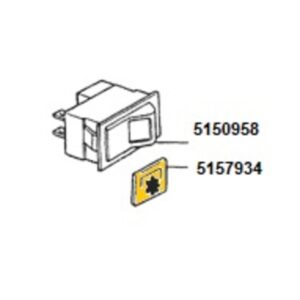 PTO SWITCH GLASS - AFTERMARKET - 5157934 - Image 1