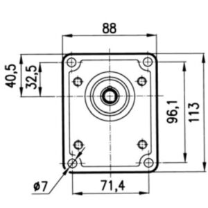 POMPA OLIO IDRAULICO - AFTERMARKET - 5179724 - immagine 2