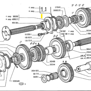 GEAR MAIN SHAFT - AFTERMARKET - 583545 - Image 1
