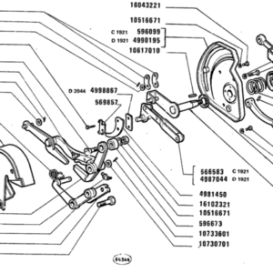 ECCENTRIC PIN FOR LIFTER LEVER RETURN - AFTERMARKET - 596671 - Image 2