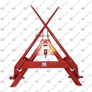 FORK FOR TRANSPORTING ROUND BALE COMPLETE WITH FOLDING TIPS - AFTERMARKET - 70026GB - Image 2