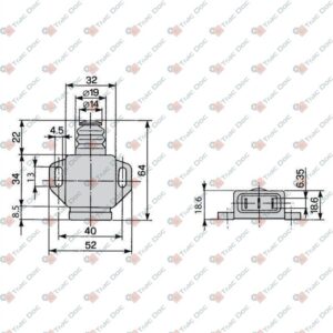 3 CONTACT SWITCH - AFTERMARKET - 83952126 - Image 2