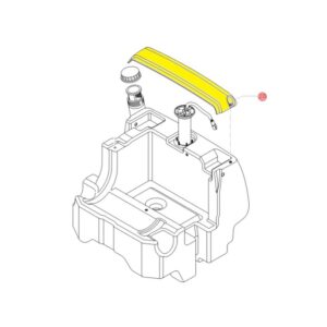 HIGH TYPE DIESEL TANK COVER - ANTONIO CARRARO - 33115163 - Image 1