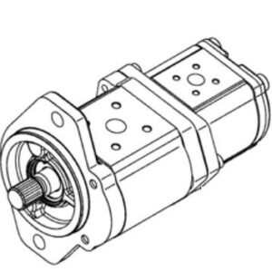 HYDRAULIC OIL PUMP - CNH ORIGINALE - 47684687 - Image 1