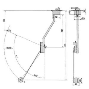 LEVEL GAUGE CONTROL - CNH ORIGINALE - 82003505 - Image 2