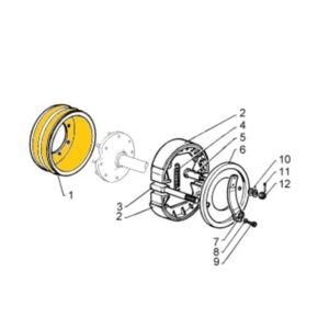 BRAKE DRUM - GOLDONI - 00001389 - Image 1