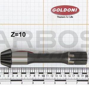 PINION CUTTER 22 22M WITH 10 TEETH LENGTH 195 mm. - GOLDONI - 00003254 - Image 1