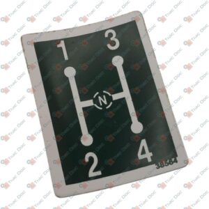 4 SPEED GEARBOX DECAL - GOLDONI - 00038564 - Image 1