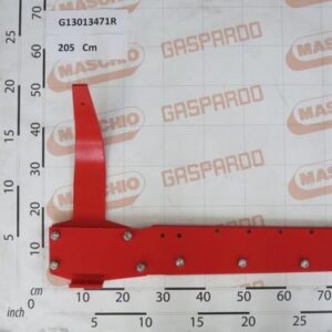 BARRA CON RINFORZO FBR 2,05 m. CON DENTE SMONTABILE - GASPARDO - G13013471R - immagine 1