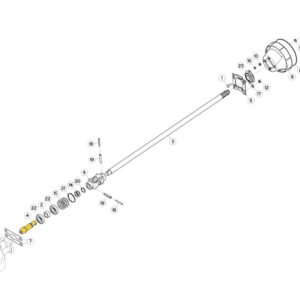 10 TEETH SPROCKET - KUHN - 57569100 - Image 1