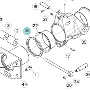 FRAME JOINT SPACER - KUHN - K8014591 - Image 2