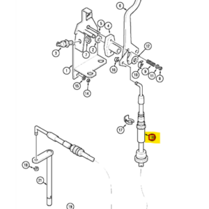 PTO CONTROL ROPE - LANDINI - 293450A2 - Image 1