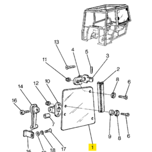RIGHT/LEFT SIDE GLASS - LANDINI - 3547708M1 - Image 2