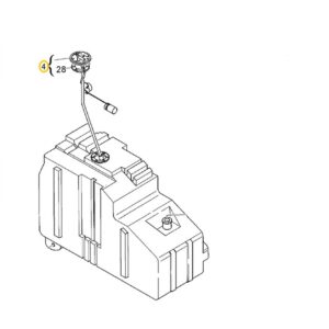 FLOAT ADDITIONAL DIESEL TANK - LANDINI - 3664123M91 - Image 1