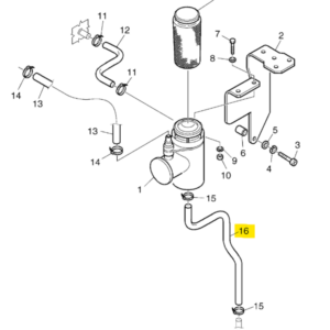 ENGINE BREATHER PIPE - LANDINI - 3668754M1 - Image 2