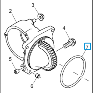 O-RING DISTRIBUTION SUPPORT - LANDINI - 6516160M1 - Image 2