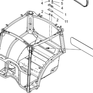 REAR PORTHOLE GLASS - LANDINI - 6522488M1 - Image 2